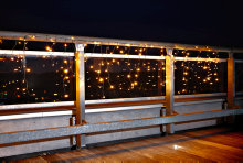 Istappsslinga 400 LED Stemning